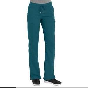 NWT Greys Anatomy Womens 6-pocket cargo scrub pant in size medium